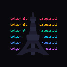 Tokyo Midnight Saturated